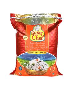 SUPER CHEF EXTRA LONG GRAIN BASMATI RICE XXXL 1 X 20KG 
