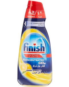 Finish Dishwasher Detergent Concentrated Gel Lemon, 1 LTR