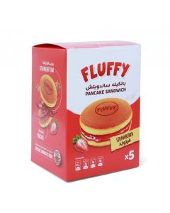 FLUFFY PANCAKE SANDWICH STRAWBERRY 5X37GM