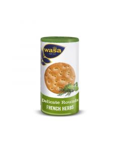 WASA DELICATE TASTY ROUNDS FRENCH HERBS 205GM