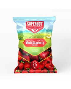 Frozen Whole Strawberries Supercut 2.5KG