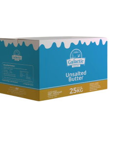 GALACTIC BUTTER UNSALTED (82%) 25KG