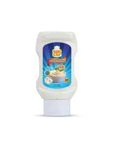 SUPER CHEF GARLIC MAYONNAISE TOP DOWN SQUEEZY BOTTLE 300ML