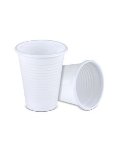 SUPER TOUCH - PLASTIC CUP WHITE PP 6 OZ