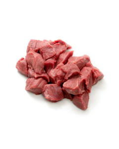 CHILLED GRASS-FED BEEF CUBES, LOW-FAT 500GM
