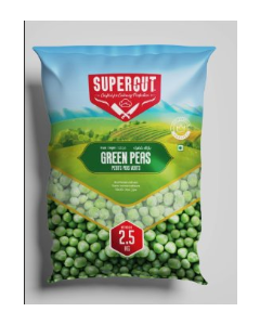  FROZEN GREEN PEAS SUPERCUT 2.5 KG