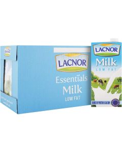 LACNOR MILK HALF CREAM 12 X 1LTR