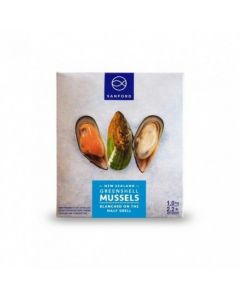 SANFORD MUSSELS ON HALF SHELL MEDIUM 1KG