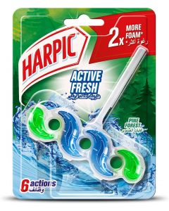 HARPIC ACTIVE FRESH TOILET PINE FOREST BLOCK 35GM