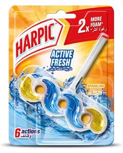 HARPIC ACTIVE FRESH TOILET SPARKLING CITRUS BLOCK 35GM