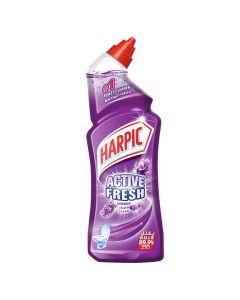 Harpic Toilet Cleaner Liquid Active Fresh Lavender, 750 ml