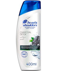 HEAD & SHOULDERS CHARCOAL DETOX ANTI-DANDRUFF SHAMPOO 400ML