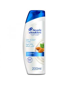 HEAD & SHOULDERS DRY SCALP CARE ANTI-DANDRUFF SHAMPOO WITH ALMOND OIL 200ML 