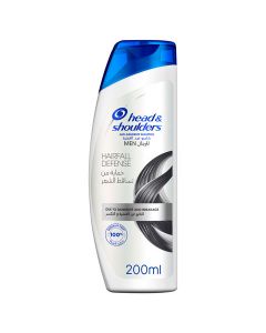 Head & Shoulders Hairfall Defense Anti-Dandruff Shampoo For Men 200ml