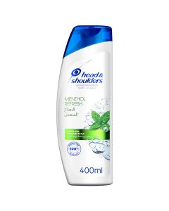 HEAD & SHOULDERS MENTHOL REFRESH 2IN1 ANTI-DANDRUFF SHAMPOO 400ML