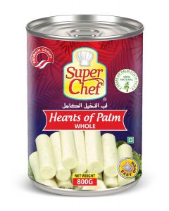 SUPERCHEF CV PALM HEARTS 12 X 800 GM