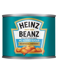 HEINZ BAKED BEANS NO SUGAR ADDED 200GM