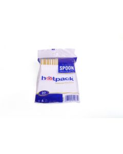 Hotpack-plastic desert spoon -50pcs