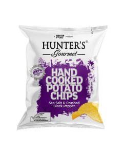 HUNTER'S GOURMET HAND COOKED POTATO CHIPS 40GM