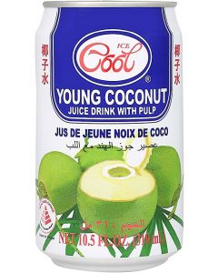 ICE COOL YOUNG COCONUT JUICE WITH PULP 310ML