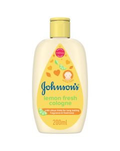 JOHNSON'S BABY COLOGNE LEMON FRESH SCENT 200ML