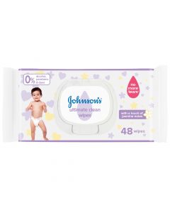 JOHNSON'S BABY WIPES ULTIMATE CLEAN PACK 48 WIPES
