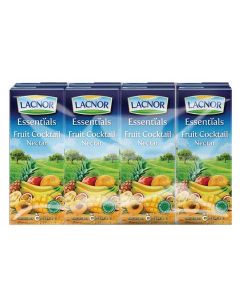 LACNOR FRUIT COCKTAIL JUICE 8X180ML