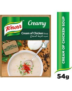 KNORR PACKET SOUP CREAM OF CHICKEN 54GM