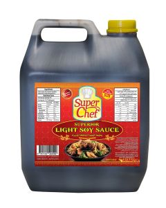 SUPERCHEF LIGHT SOY SAUCE 4X5LTR