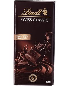 LINDT DARK SWISS CHOCOLATE 100GM