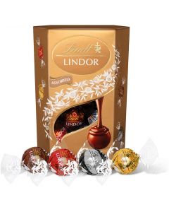 LINDT LINDOR ASSORTED CHOCOLATE BALLS 200GM