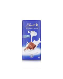 LINDT SWISS MILK CHOCOLATE 100GM