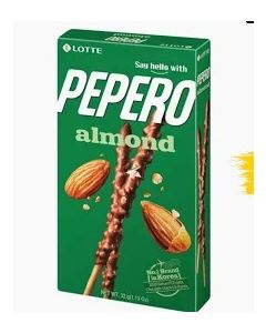 LOTTE PEPERO BISCUIT STICK ALMOND 32GM