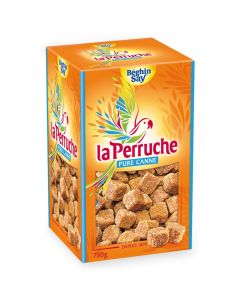 LA PERRUCHE BROWN SUGAR CUBES 750GM