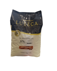 LUBECA MILK CHOCOLATE CHIPS(37%) 5KG
