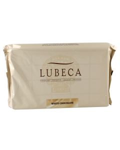 LUBECA WHITE CHOCOLATE BLOCK 33% 2.5KG