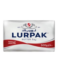 LURPAK BUTTER UNSALTED 500GM