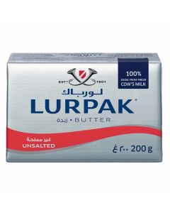 LURPAK BUTTER UNSALTED 200 GM