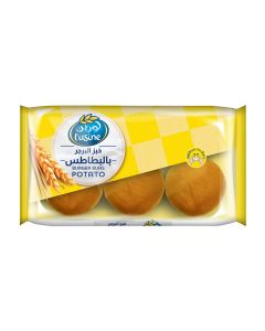 LUSINE POTATO BURGER BUNS 400GM