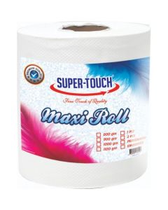 SUPER TOUCH-MAXI ROLL 2 PLY IN POLY BAG- 800GM 1X6