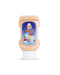 SUPER CHEF MAYOCHUP MAYONNAISE TOP DOWN SQUEEZY BOTTLE 24X300ML
