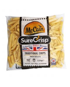 McCAIN FRIES SURE CRISP TRADITIONAL THICK CUT 2.27KG