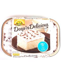McCain Deep 'n' Delicious Vanilla Cake 510gm