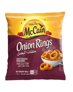 MCCAIN ONION RINGS 400GM