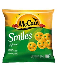 MCCAIN SMILES - MASHED POTATO SHAPE 750GM