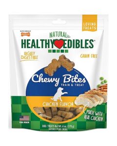 Healthy Edibles Chewy Bites Chicken Flavor 6 oz