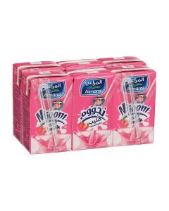 ALMARAI NIJOOM STRAWBERRY MILK 6X150ML