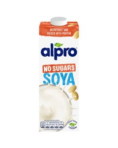 ALPRO MILK NO SUGARS SOYA 1LTR