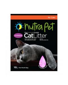 Nutra Pet Cat Litter Silica Gel 16L Lavender scent