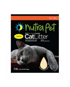 Nutra Pet Cat Litter Silica Gel 7.6L Lemon Scent